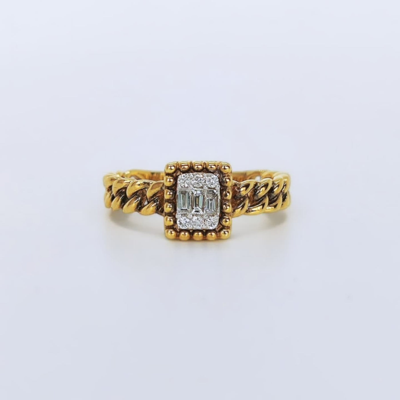 Anillos de oro amarillo