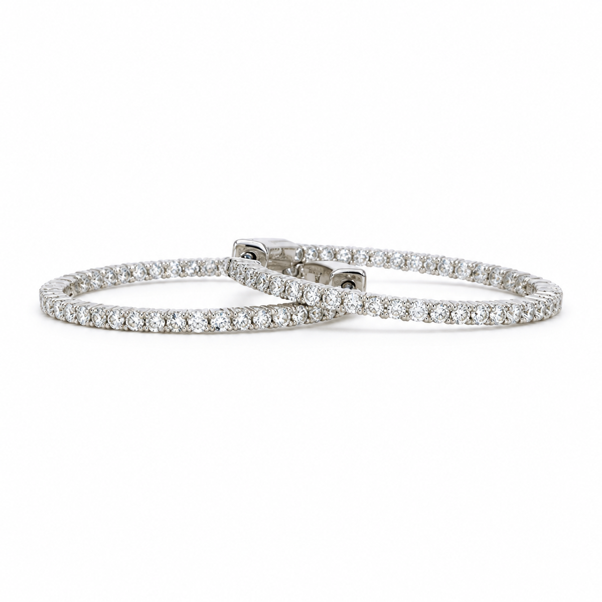 Argollas Diamantes Doble