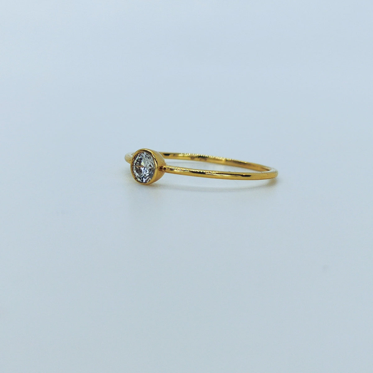 Solitario Petite Oro Amarillo 18K