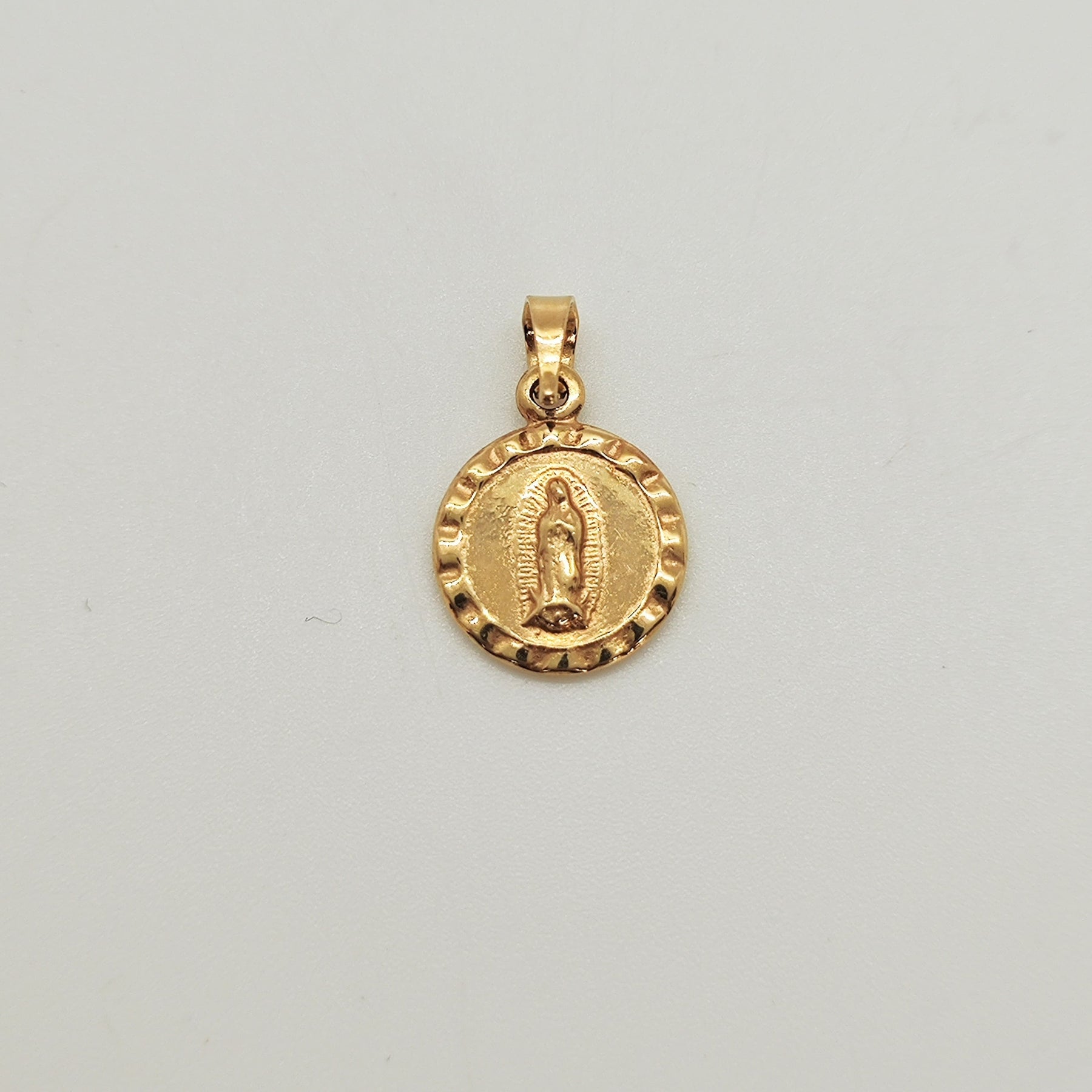 Medalla Virgen De Guadalupe Oro Amarillo