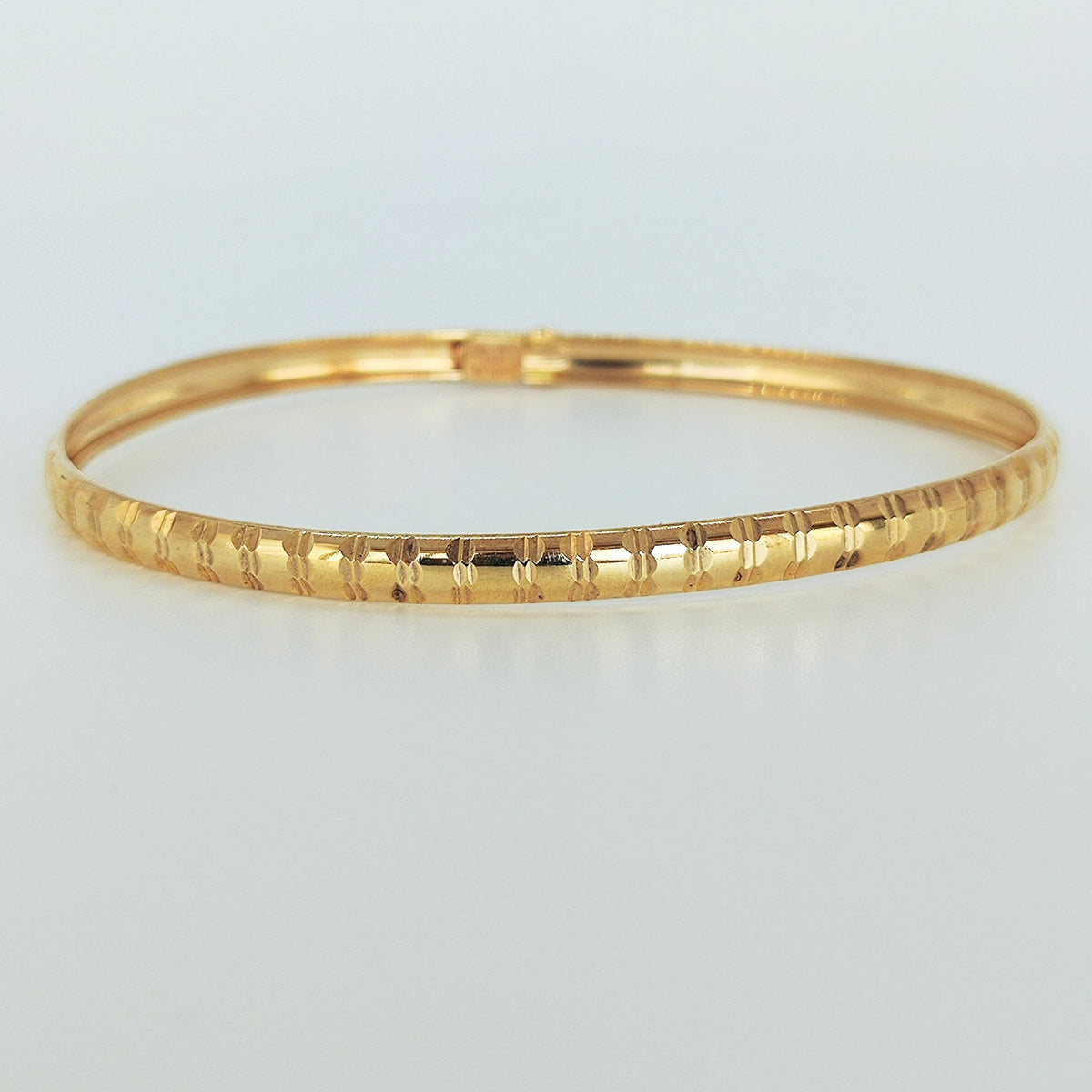 Esclava Relieve Oro Amarillo