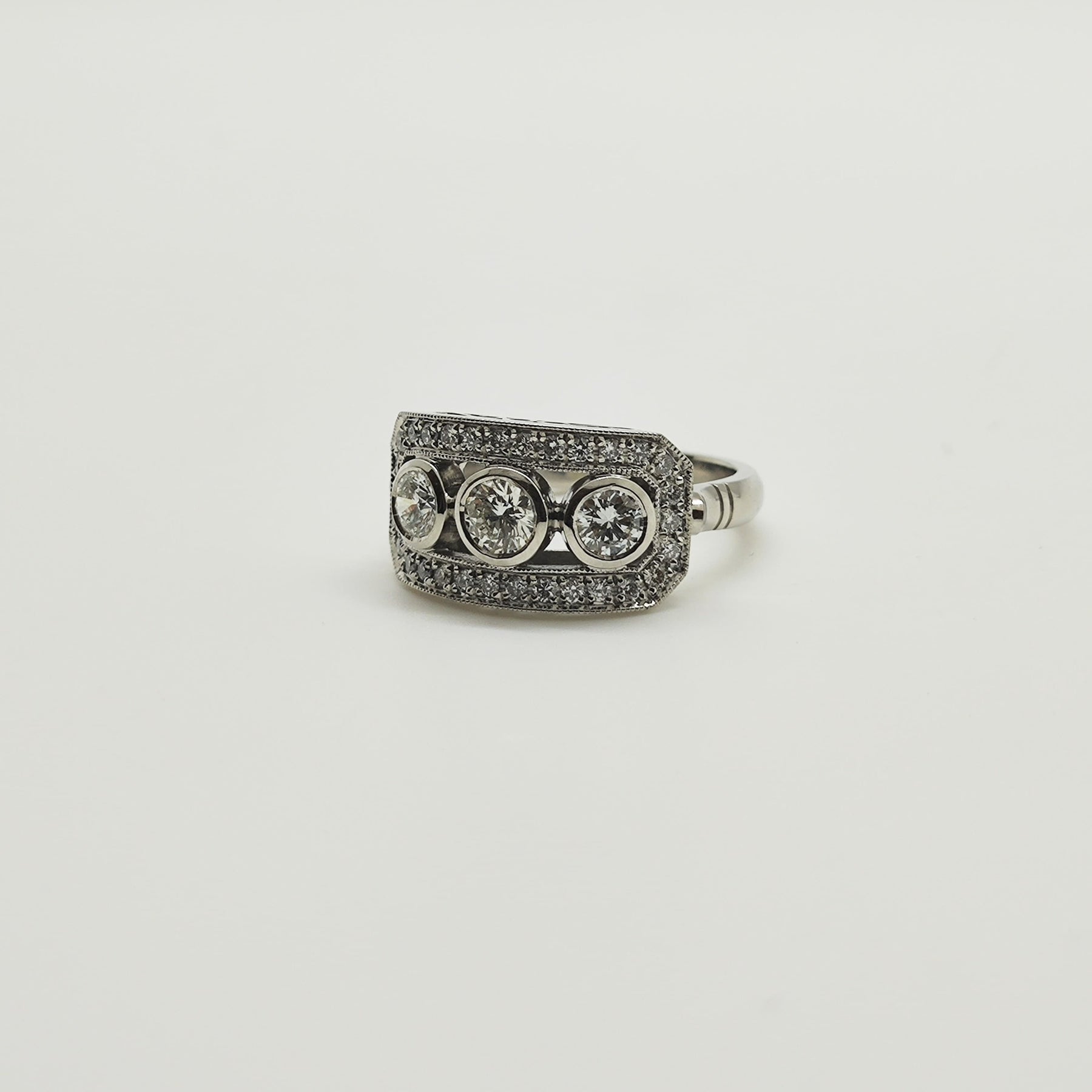 Anillo Placa Rectangular