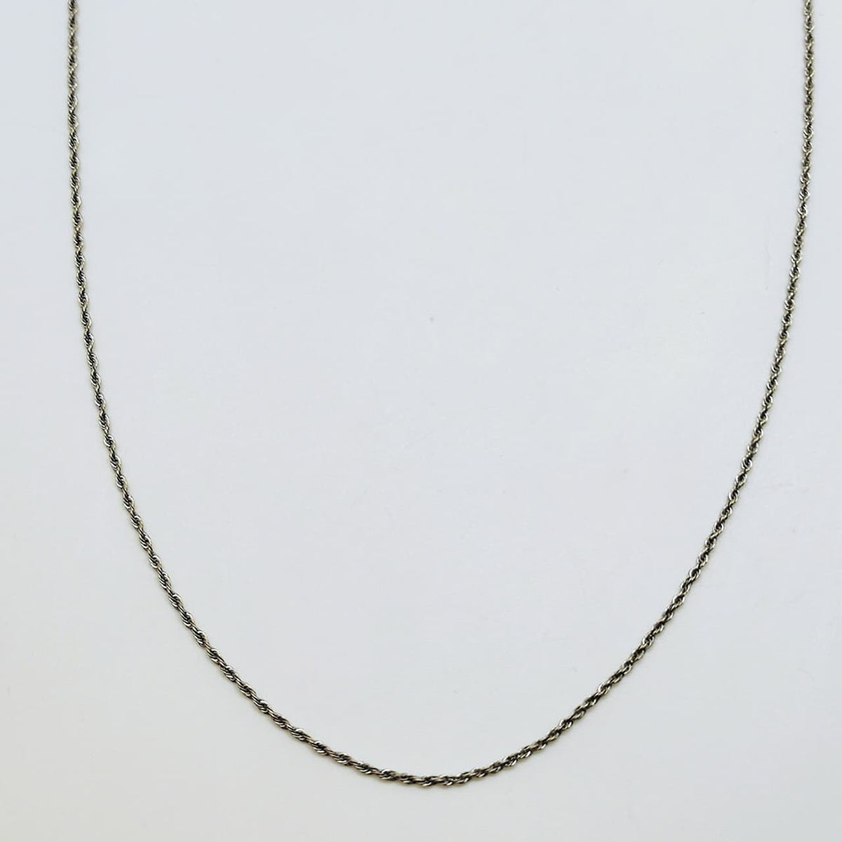 Collar Oro Blanco 50Cm