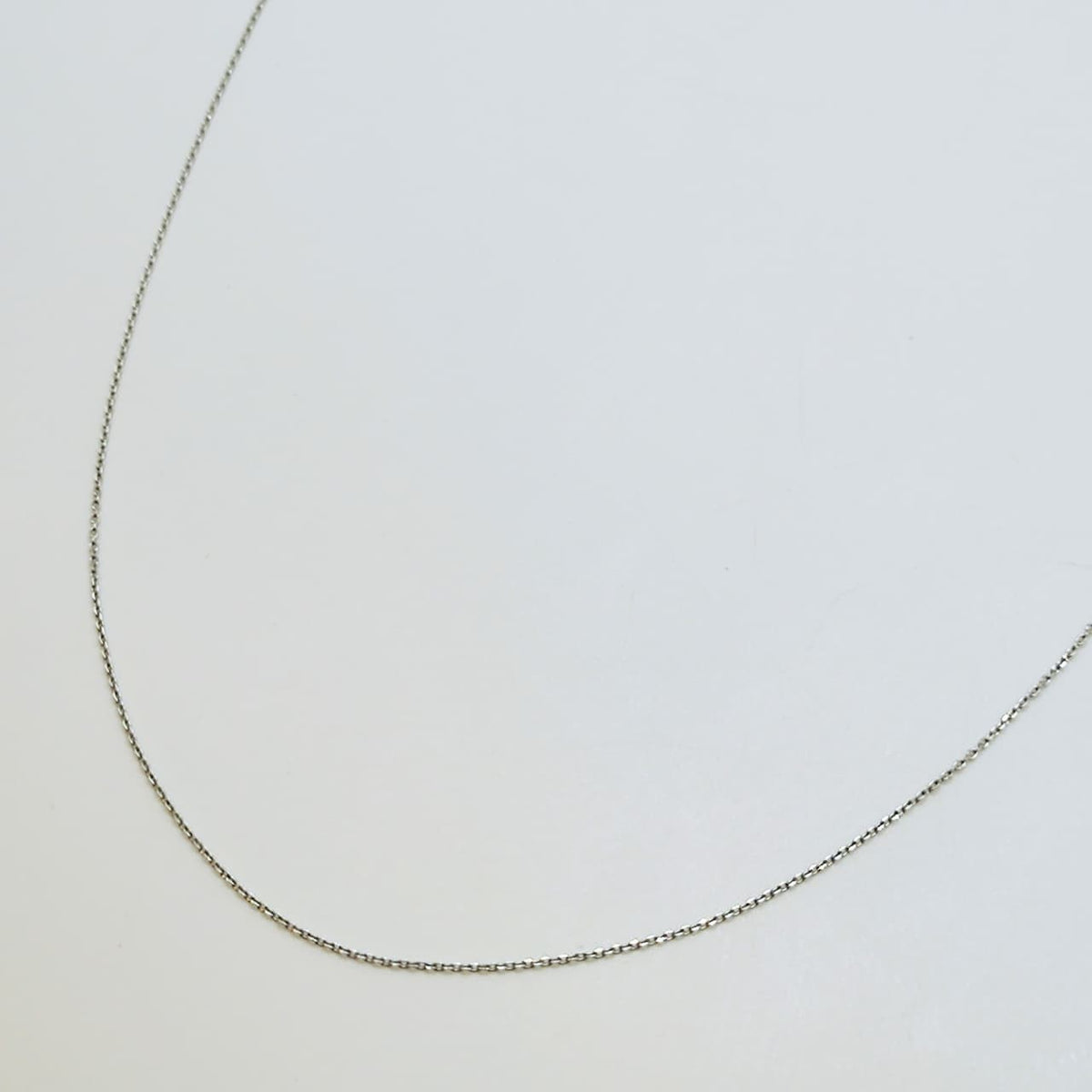 Cadena Oro Blanco 18K 55Cm