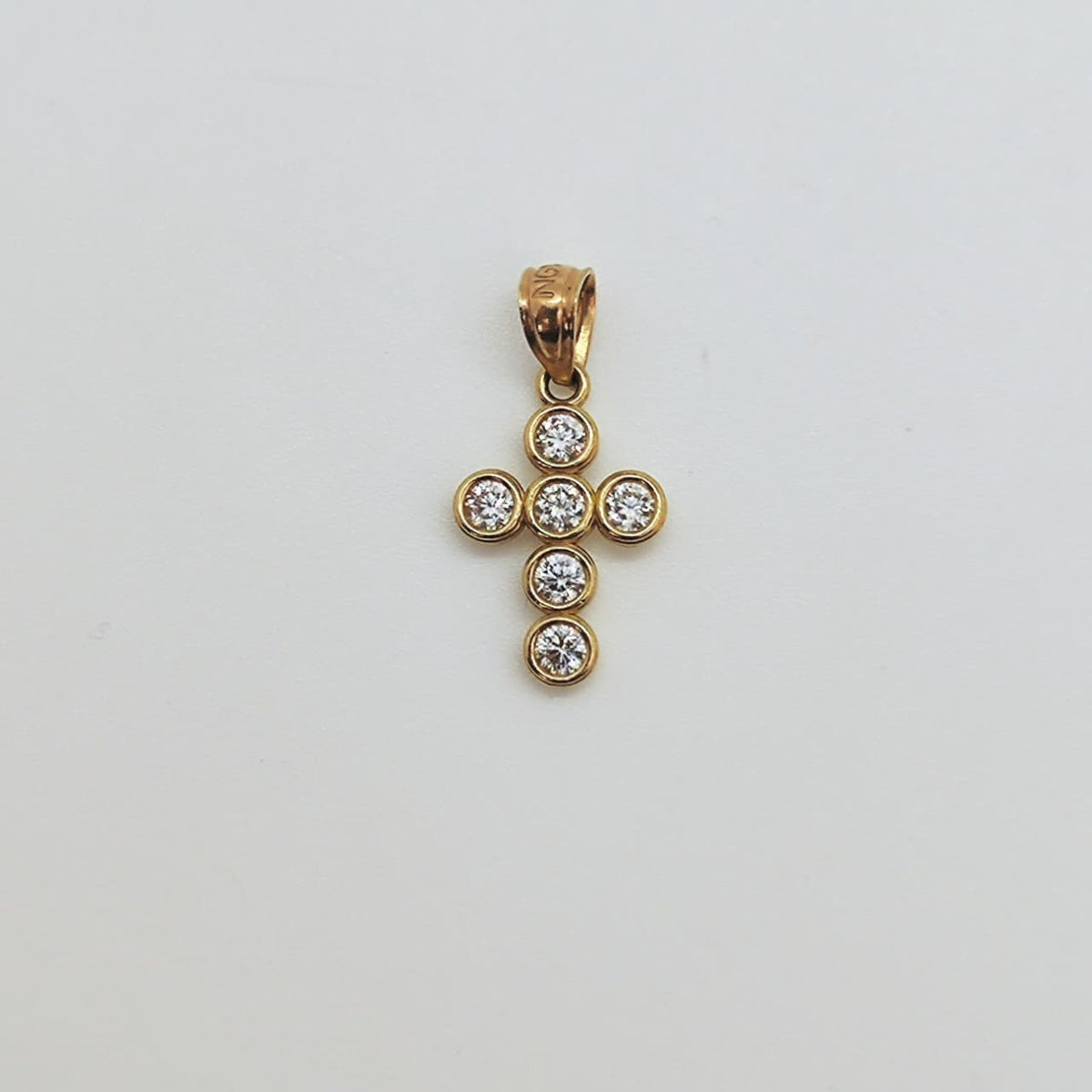 Cruz Oro Amarillo Y Circones