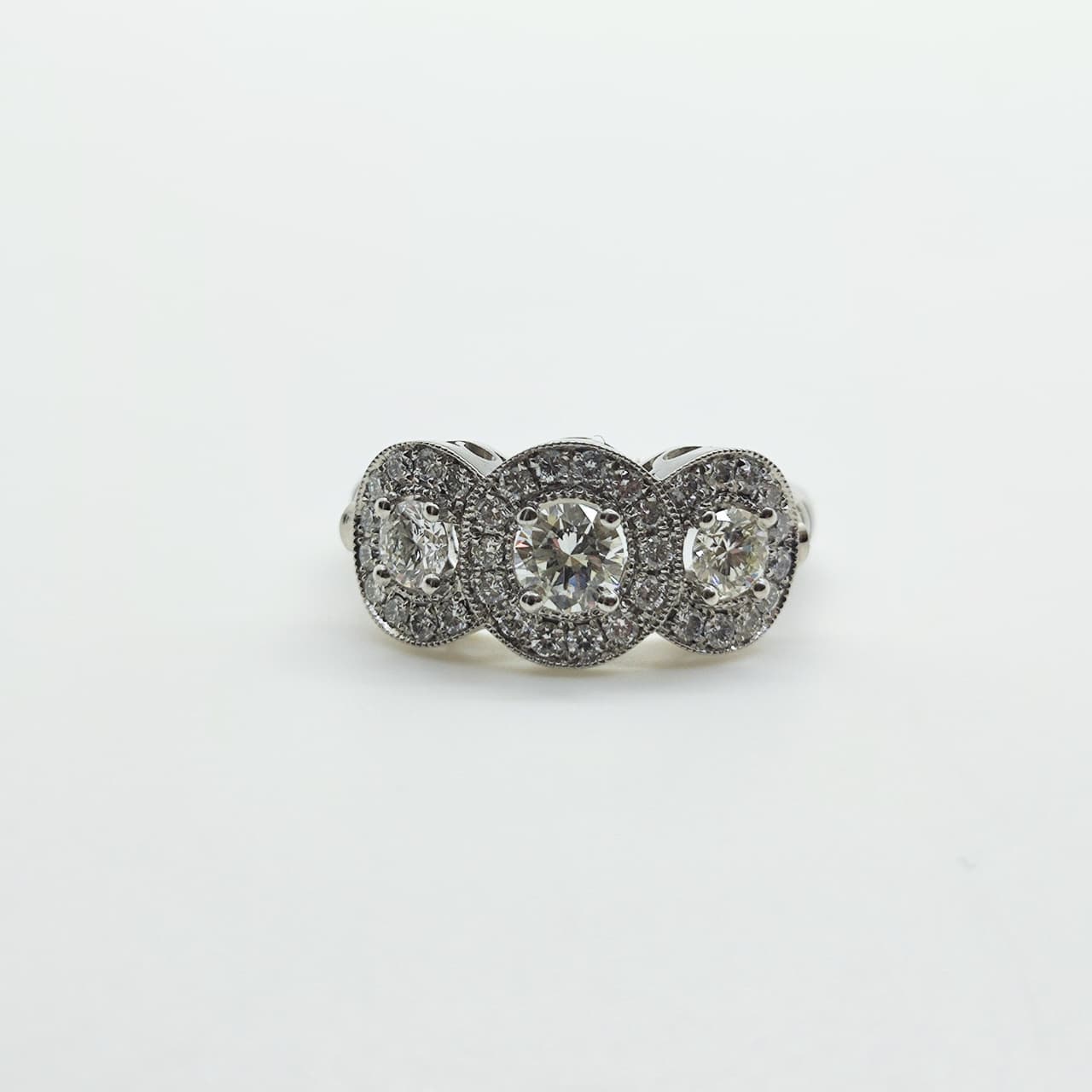 Anillo Placa Platino