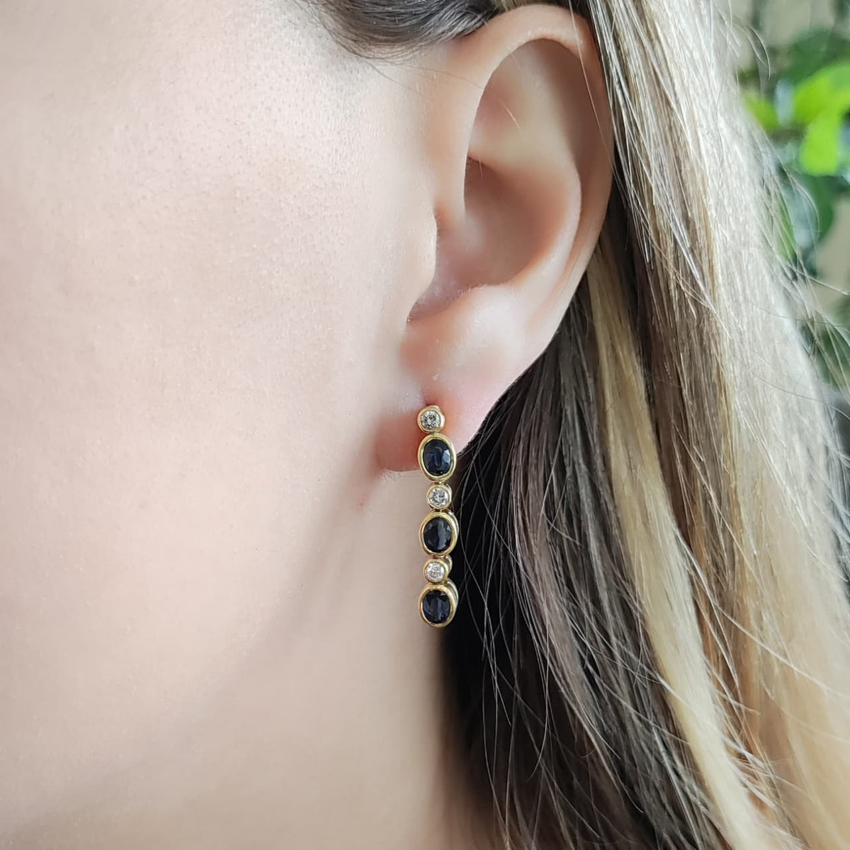 Aros Zafiros Oval