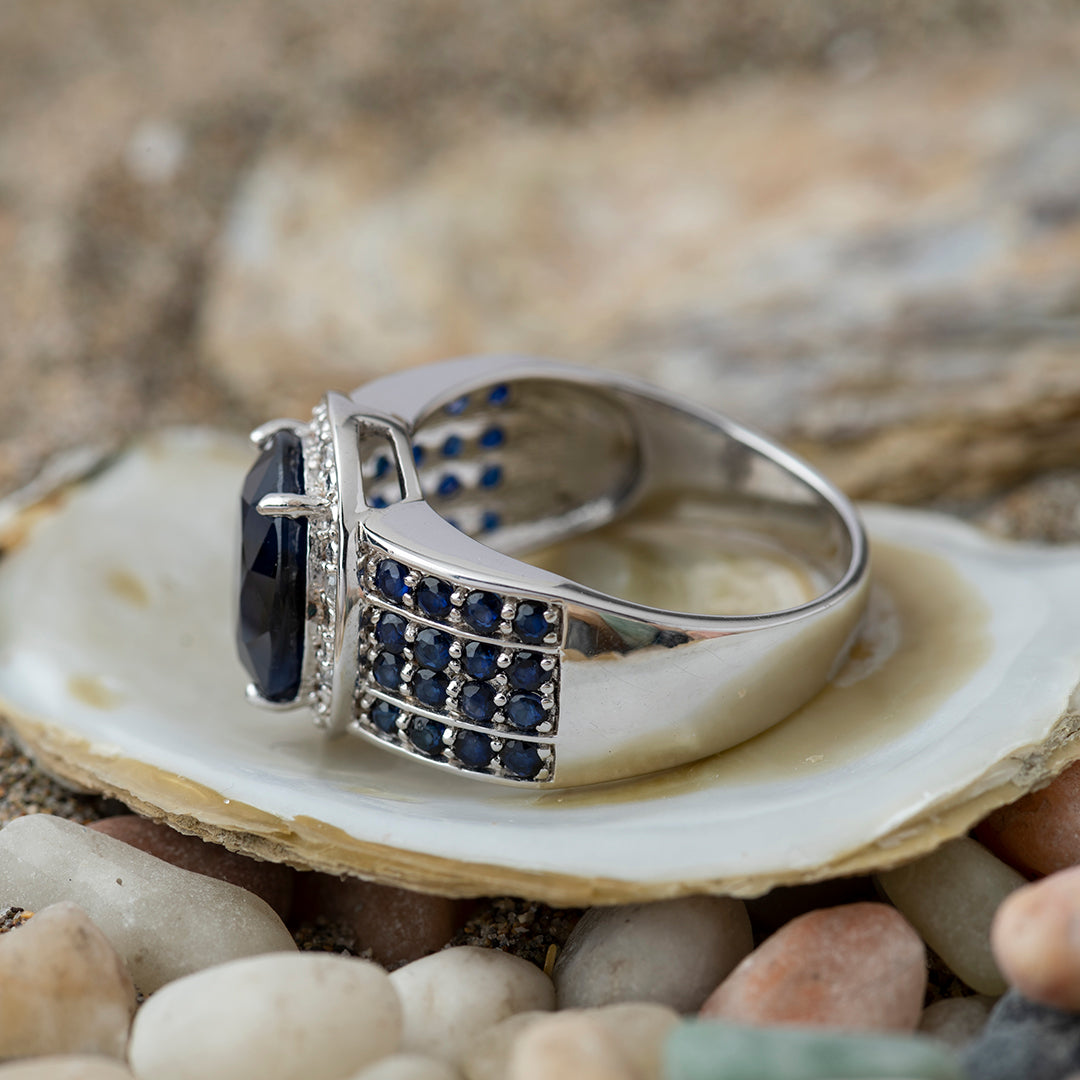 Anillo Zafiro Máxi
