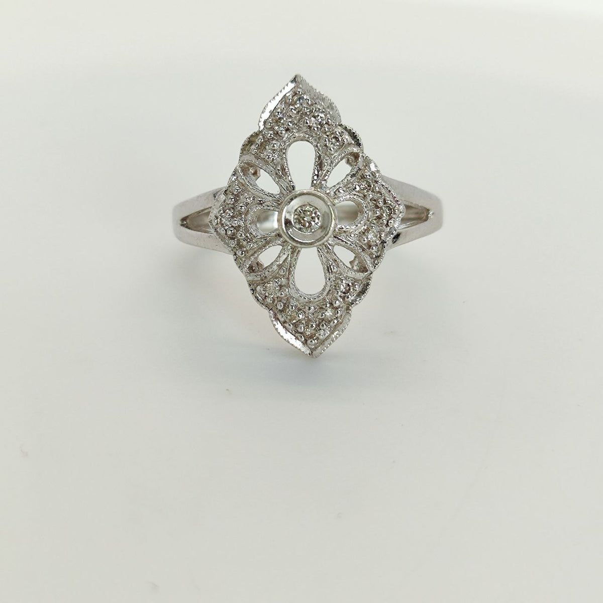 Anillo Rombo Brillantes