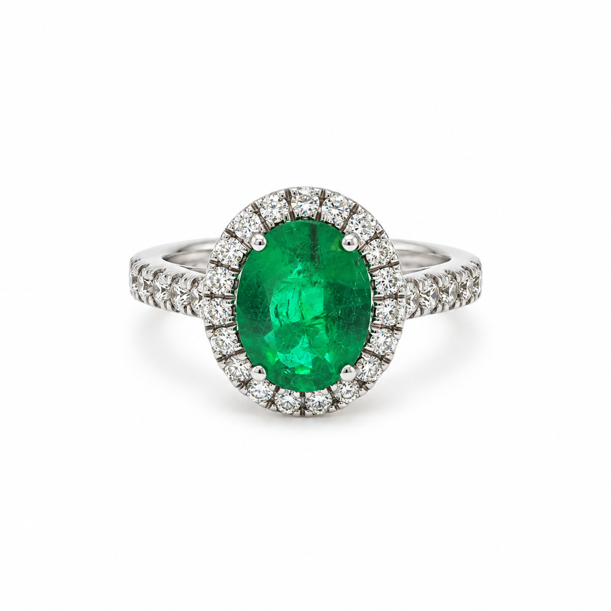 Anillo Gran Esmeralda Oval
