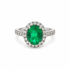 Anillo Gran Esmeralda Oval