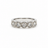 Anillo Circulo De Brillantes