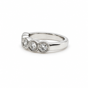 Anillo Circulo De Brillantes