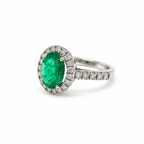 Anillo Gran Esmeralda Oval