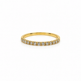 Cintillo Oro Amarillo 18K Brillantes