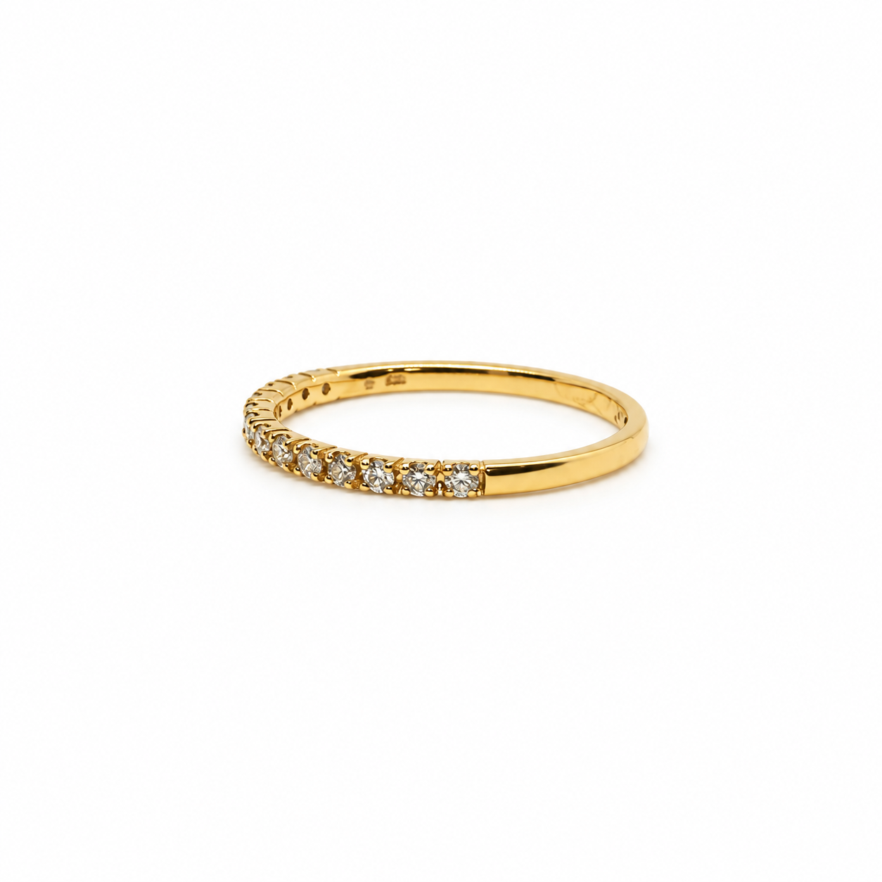 Cintillo Oro Amarillo 18K Brillantes