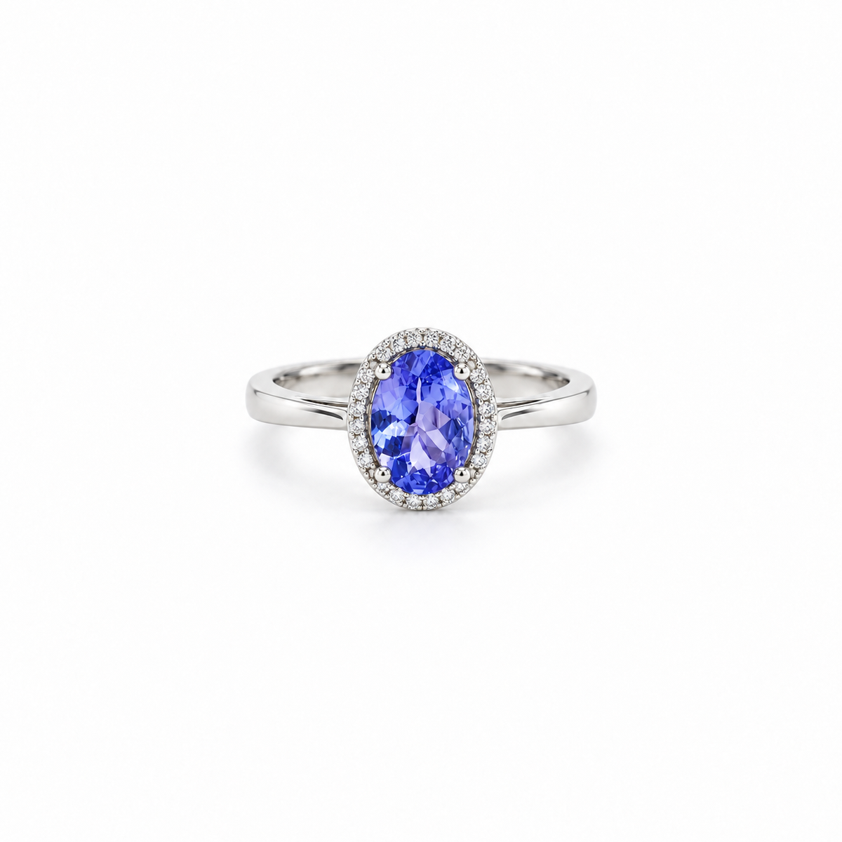 Anillo Tanzanita Oval