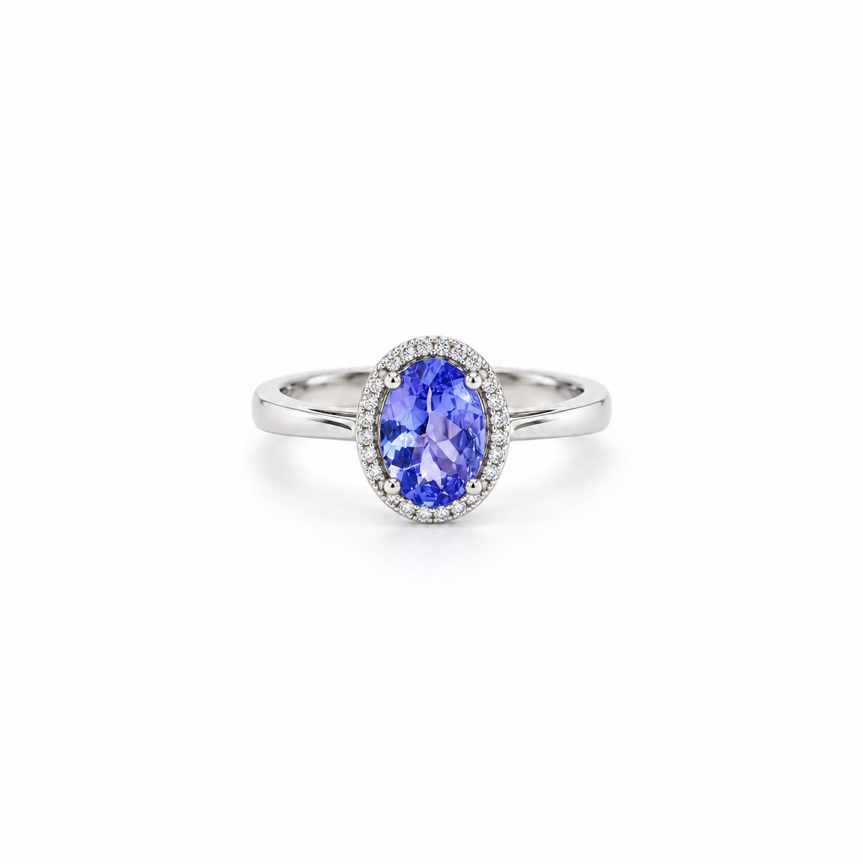 Anillo Tanzanita Oval