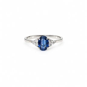 Anillo Zafiro Oval