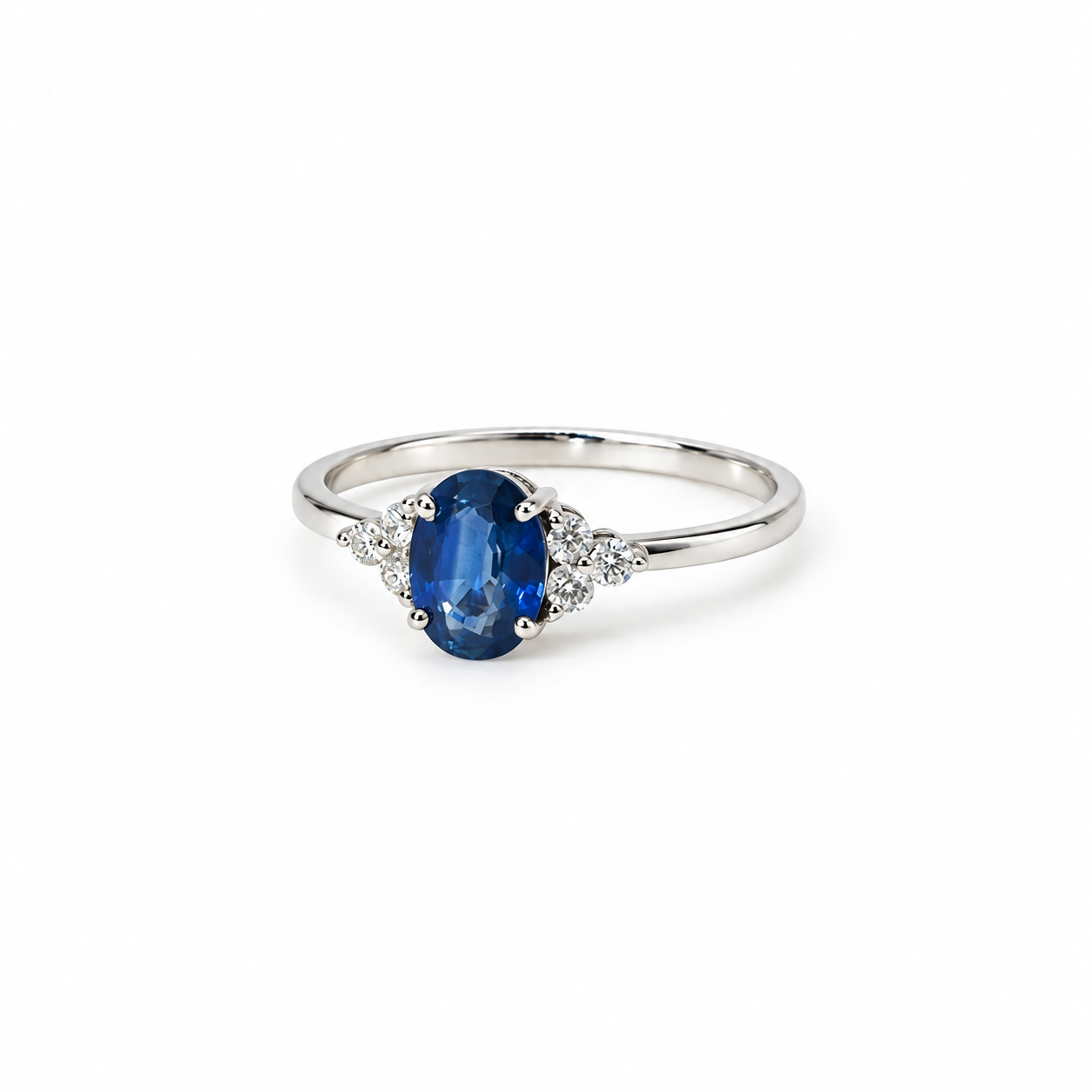 Anillo Zafiro Oval