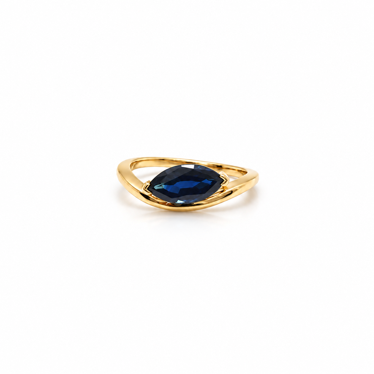 Pinky Ring Zafiro