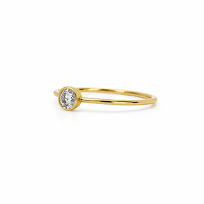 Solitario Petite Oro Amarillo 18K