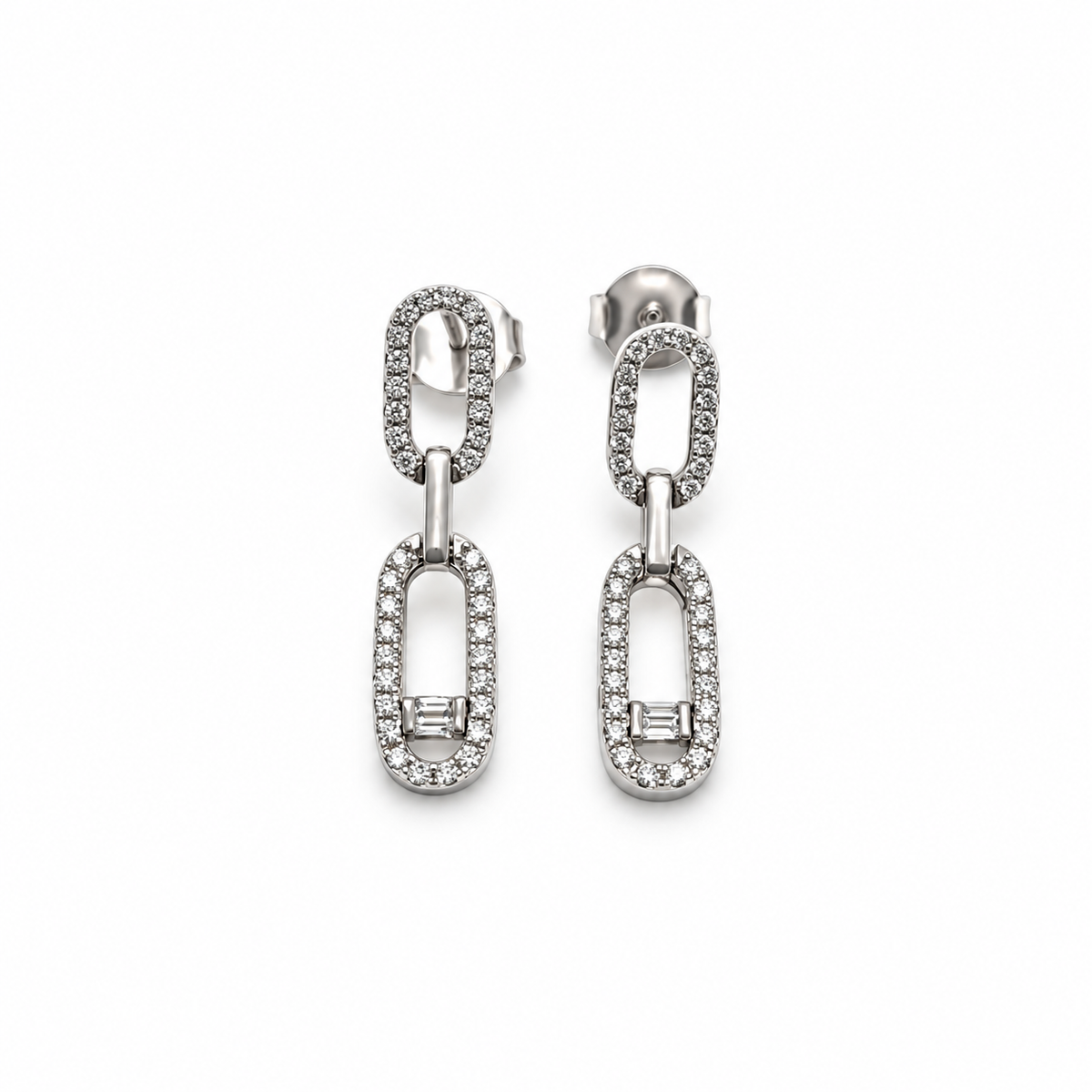 Aros Eslabones Baguette
