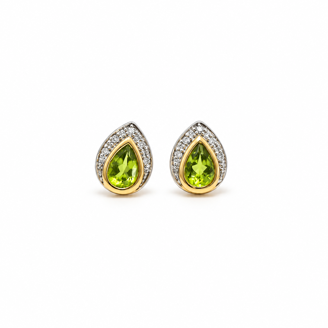 Aros Gota Peridoto