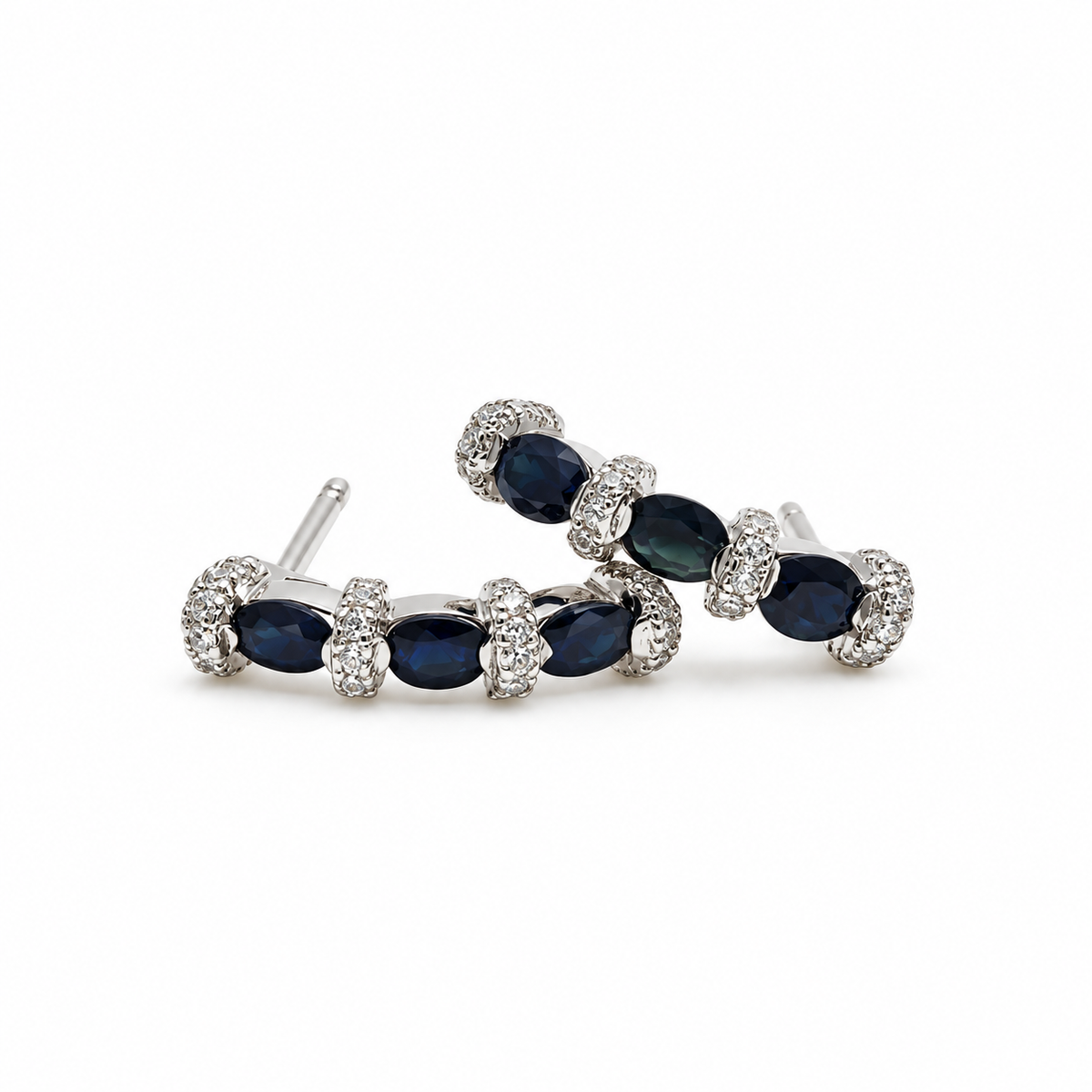 Aros Triple Zafiros