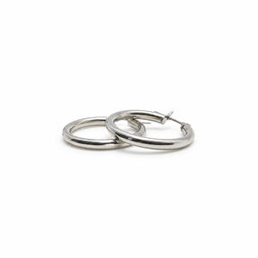 Argollas Oro Blanco 2,7cm