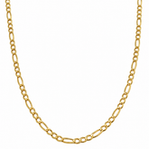 Cadena Eslabones Mixtos Oro Amarillo