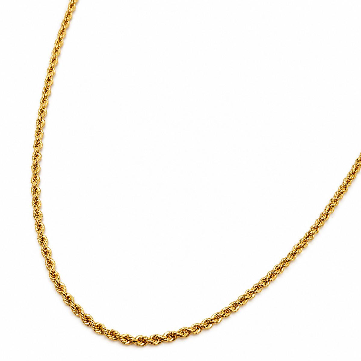 Collar Rolo Oro Amarillo 1,3gr