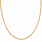 Collar Eslabon Oro Amarillo