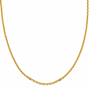 Collar Eslabon Oro Amarillo
