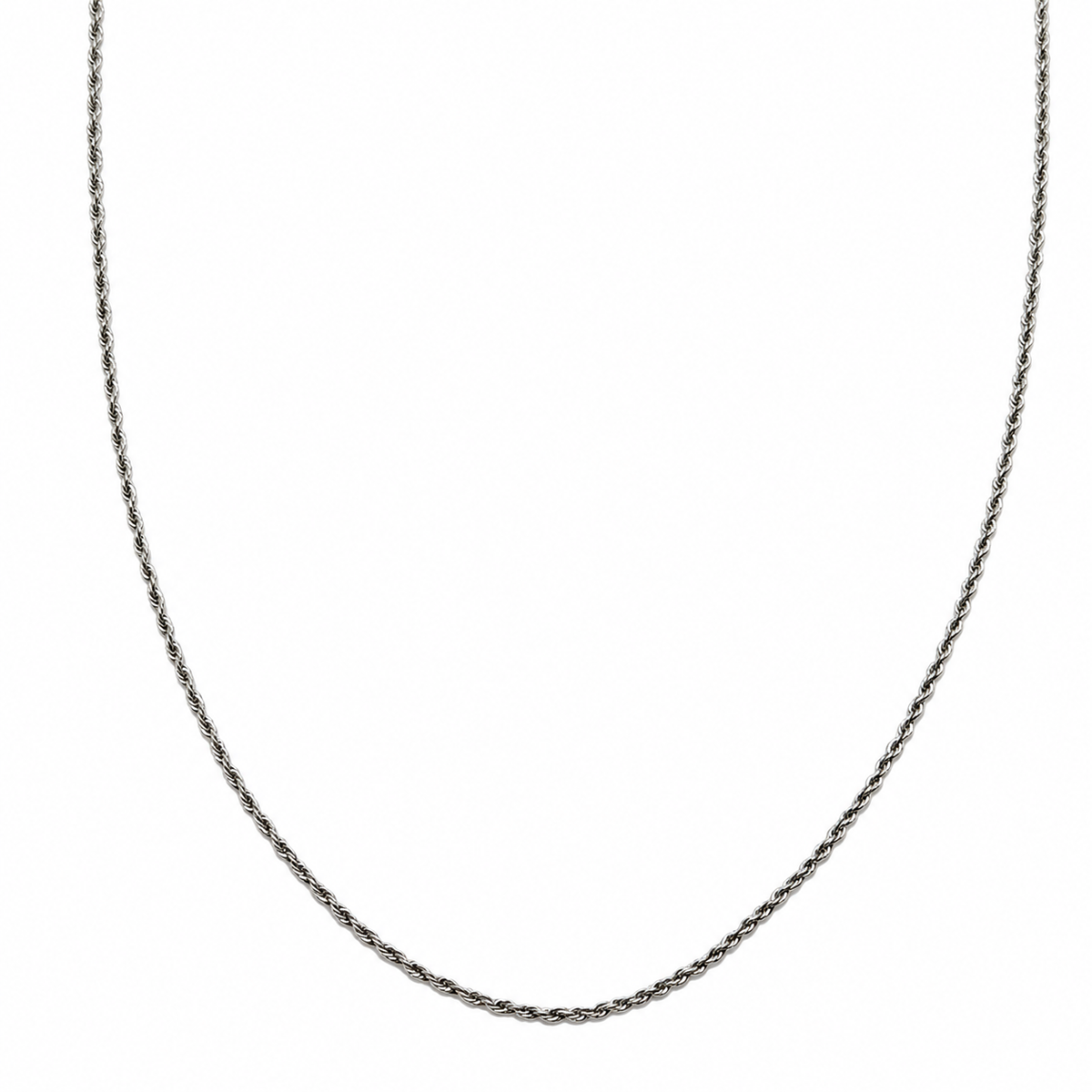 Collar Oro Blanco 50Cm