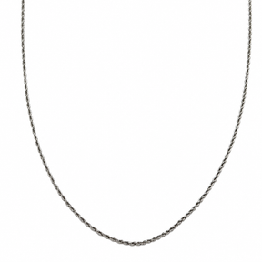 Collar Oro Blanco 50Cm