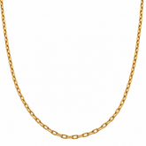 Cadena Eslabones Oro Amarillo 45cm