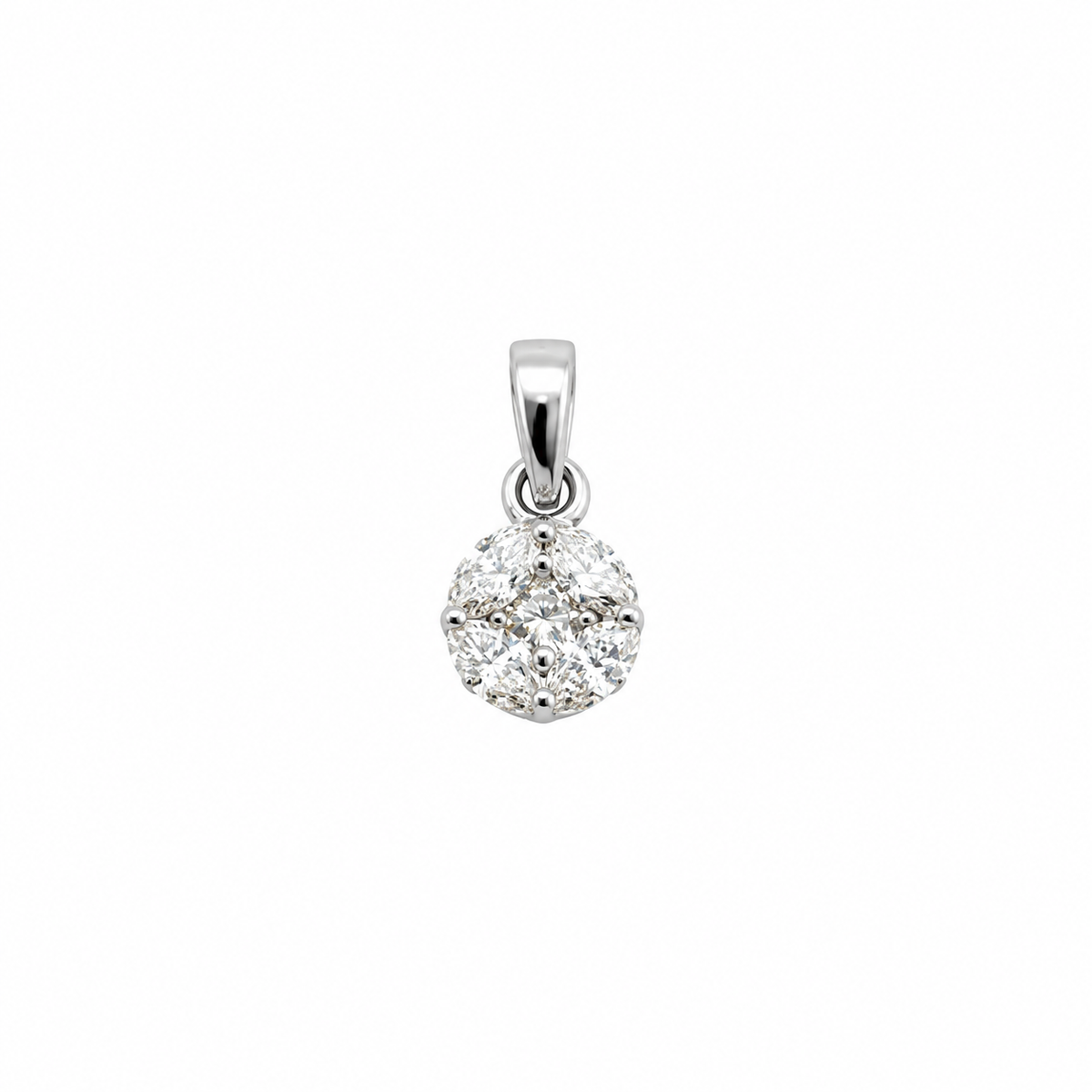 Colgante Redondo Brillantes