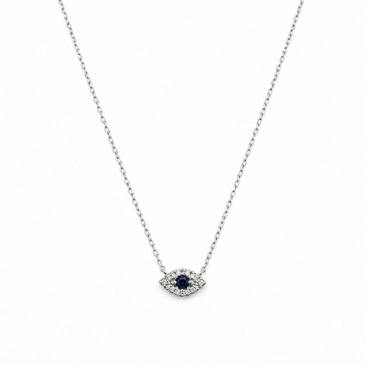 Collar Ojo Turco Zafiro