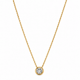 Punto de Luz Bisel 30 Puntos Oro Amarillo 18K