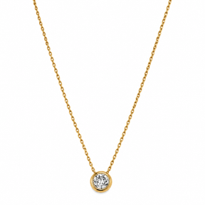 Punto de Luz Bisel 30 Puntos Oro Amarillo 18K