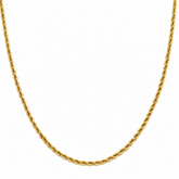Collar Rolo Oro Amarillo 1,3gr