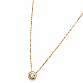 Punto de Luz Bisel 30 Puntos Oro Amarillo 18K