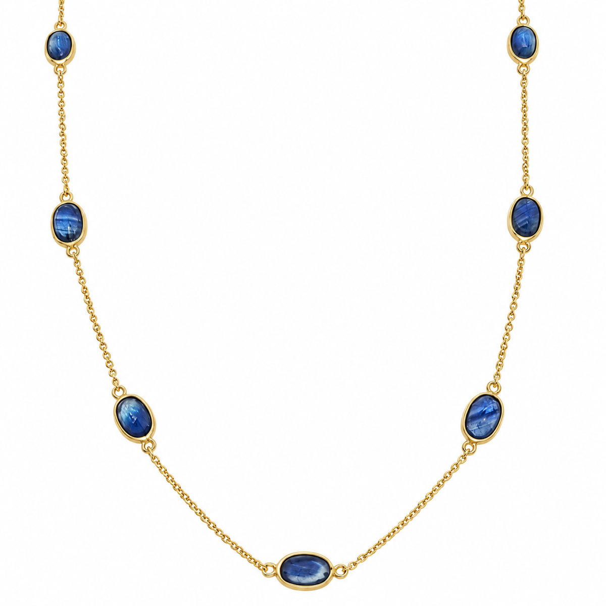 Collar Zafiros Oval