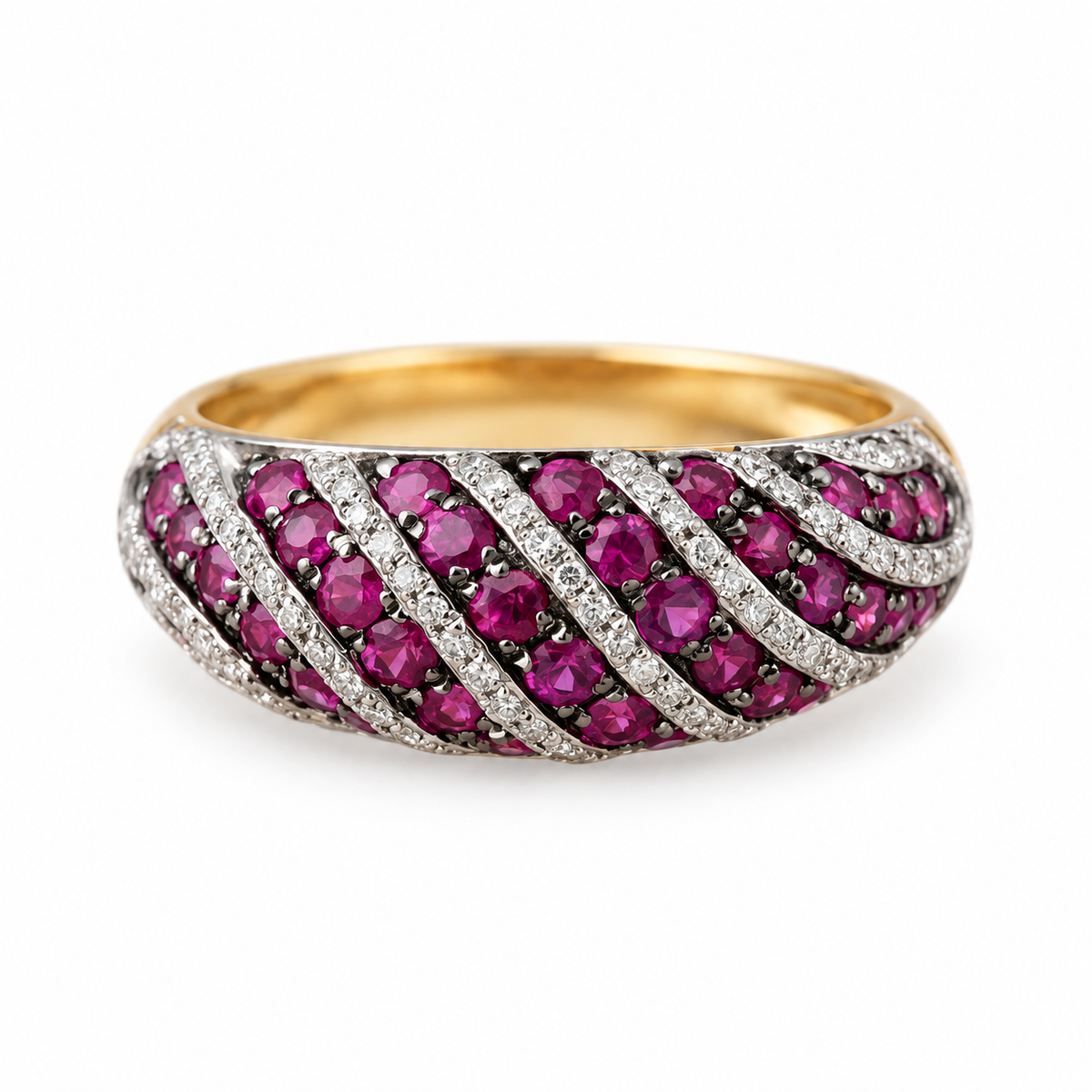 Anillo Rubi Bombé