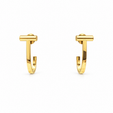 Aros T Oro Amarillo 18K