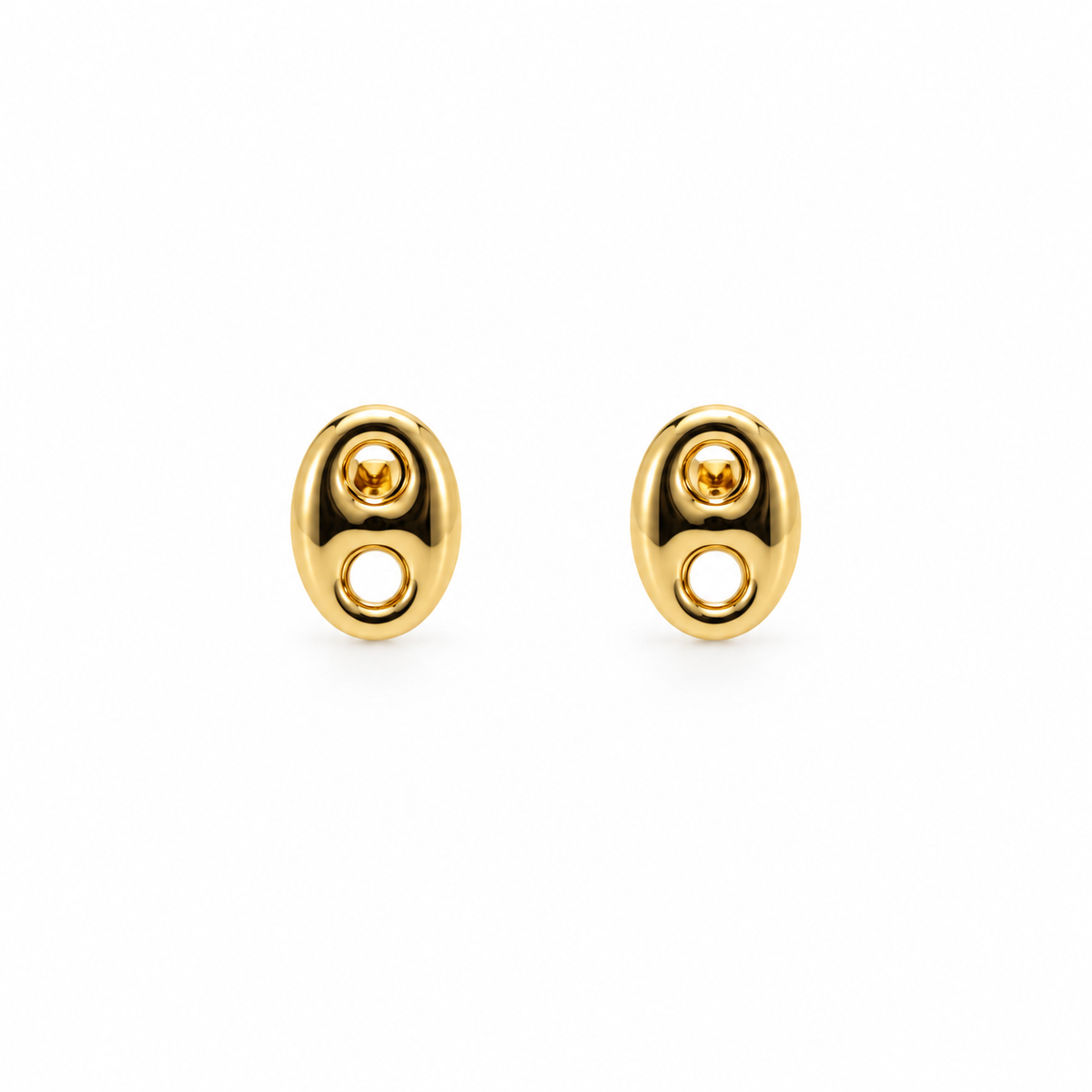 Aros Oro Amarillo 8