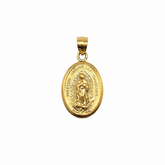 Medalla Virgen Nuestra Señora De Guadalupe Oro Amarillo