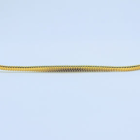 Pulsera Serpiente Oro Amarillo