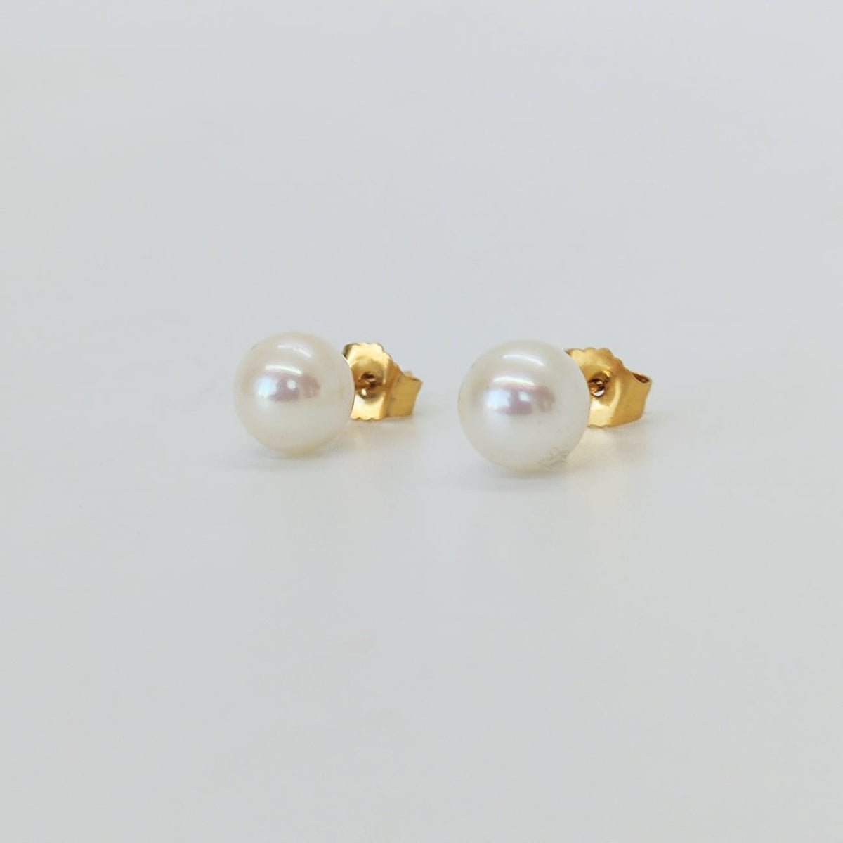 Perlas Acoya Oro Amarillo 18K 7mm